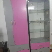 (فروش فوری)کمد و تخت کودک دو تکه  سالم وتمیز