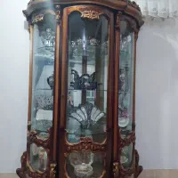 بوفه چوبی، ویترین