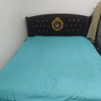 تخت دو نفره سالم به همراه تشک