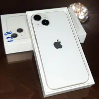 آیفون ۱۳ سفید ۱۲۸ ۹۶٪