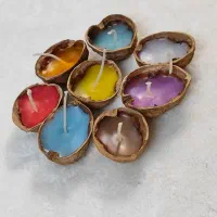 شمع رنگی|صنایع دستی و سایر لوازم تزئینی|اصفهان, طامه|دیوار