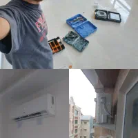 خدمات  نصب کولر گازی|خدمات پیشه و مهارت|رشت, دیانتی|دیوار