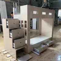 تخت خواب دو طبقه تمامmdf مستقیم از کارخانه