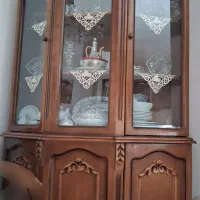 بوفه دوتکه قهوه‌ای