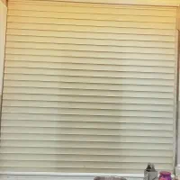 پرده کرم رنگ زبرا۱۵۰در۱۴۳