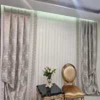 پرده ترک پذیرایی آخرین مدل ژورنالی بسیار شیک|پرده، رانر، رومیزی|تهران, شهرک آزمایش|دیوار