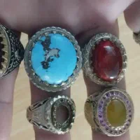 جواهری و انگشتر 250گرم دارم همه باهم نقره 925
