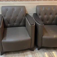 ست مبل چرمی - میز مدیریتی چرم دوزی|مبلمان اداری|قشم, |دیوار