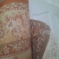 قالی زمینه کرم سه تا ۶متری یک ۱۲ متری