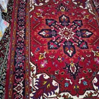 فرش خالچه دست باف دو عدد یک جفت