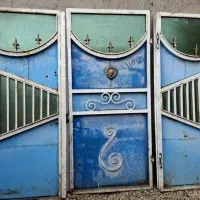 درب پارکینگ درب حیاط درب اهنی