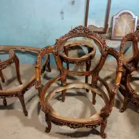 زیر کار درار مبل در رنگکاری