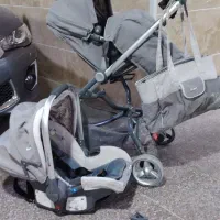 کالسکه  دو طرفه آلمانی و کریر|کالسکه و لوازم جانبی|شیراز, فرهنگ شهر|دیوار