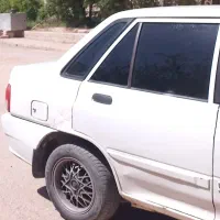 پراید۱۳۲سفیدمدل۸۷دوگانه فابریک شاسی پلم