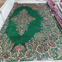 فرش ۱۲متری کرمان سبز ،کاری خاص وماندگار