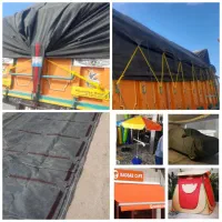 دوخت انواع چادرمسافرتی.چادرنیسان تریلی.چتر.