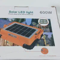 پرژکتور پنل خورشیدی 600w مدل ip66|لامپ و چراغ|اهواز, کوی باهنر|دیوار