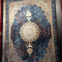 فرش ماکان سرمهای۱۲۰۰شانه فرش نسل جوان|فرش|دزفول, |دیوار