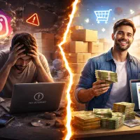 ازقطع شدن اینستا می‌ترسی وقتشه کسب‌وکارتو نجات بدی