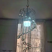 یک عدد لوستر کریستال