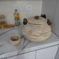 خمره برنج حصیری