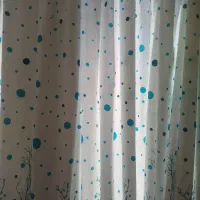 پرده اتاق خواب در حد نو