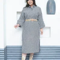 تونیک کفتان پشمی