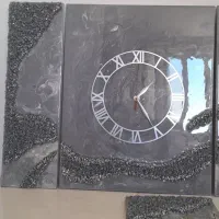 ساعت رزینی جدید|ساعت دیواری و تزئینی|کرمانشاه, |دیوار