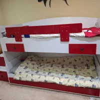 تخت دو طبقه نوجوان|تخت و سرویس خواب|تبریز, |دیوار