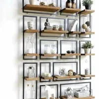 شلف، قفسه، کمد دیواری، تولیدی لوازم فلزی