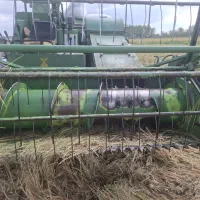 کمباین آماده کار برای اهواز