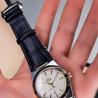 ساعت مچی امگا کانسلیشن بند چرم ثانیه آرام گرد + بگ|ساعت|اصفهان, احمدآباد|دیوار