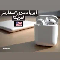 ایرپاد ۲ هنذفری بلوتوثی هدفون پاوربانک airpods 2