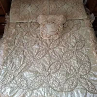 رو تختی دو نقره ساتن ترک نو