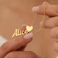 پلاک اسمی -طلا