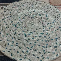 زنبیل سفره حصیری