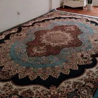 یک جفت فرش آبی  ۹متری ۷۰۰شانه
