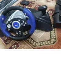 فروش فرمان وپدال بازی با دسته|کنسول، بازی ویدئویی و آنلاین|شیراز, فلکه گاز|دیوار