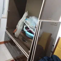 کمد لباس های گلاس|جاکفشی، کمد، دراور|صومعه‌سرا, |دیوار