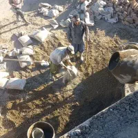 بتون ریزی دستی واجرا اسکلت بتون واستخر فرجی