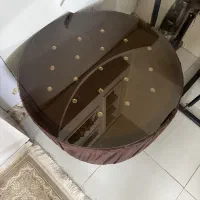 میز گرد جلو مبلی مخمل|مبلمان خانگی و میز عسلی|مشهد, شهید فرامرز عباسی|دیوار