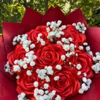 تخفیف ویژه دسته گل روبانی و باکس شکلات|گل مصنوعی|تبریز, |دیوار