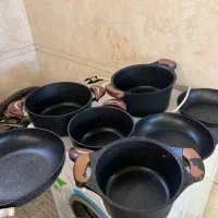 تعدادی قابلمه سرویس شده نو نو