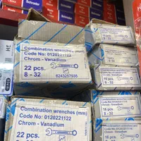 آچار یکسر رینگی ۸ تا ۳۲ آتا تبریز ۲۲ عددی