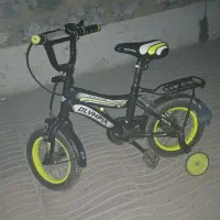 دوچرخه ۱۲ المپیا با کمکی و دسته نگهدارنده کودک
