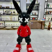 خرگوش فایبرگلس سگ میزبان..