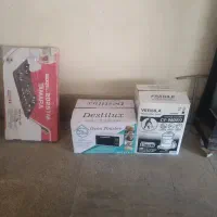 توستر و گاز صفحه و جاروبرقی