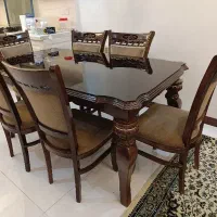 میز ناهار خوری ۶ نفره شرکتی