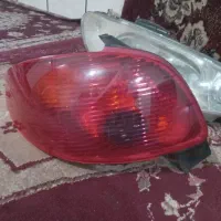 دو جفت چراغ عقب وجلوی ۲۰۶|قطعات یدکی و لوازم جانبی|خرمشهر, |دیوار