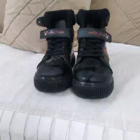 کفش دخترانه ساق دار سایز ۲۸